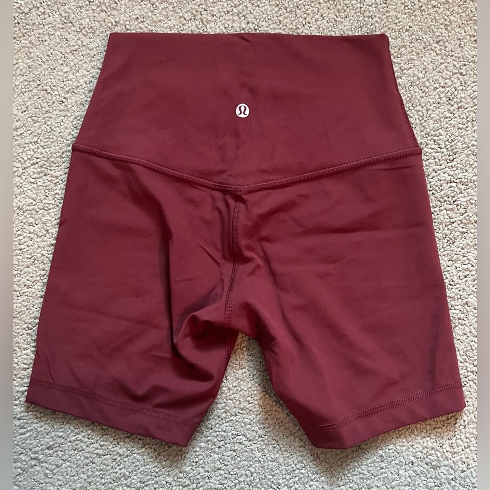 lululemon athletica Burgundy Women Shorts